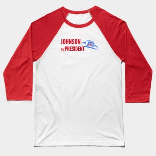 1964 Johnson for President Baseball T-Shirt